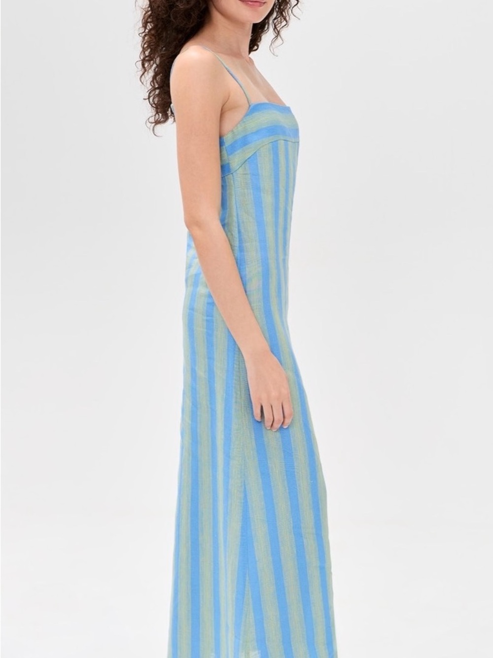 STAUD Laura Linen Maxi Dress - Picture 3 of 5